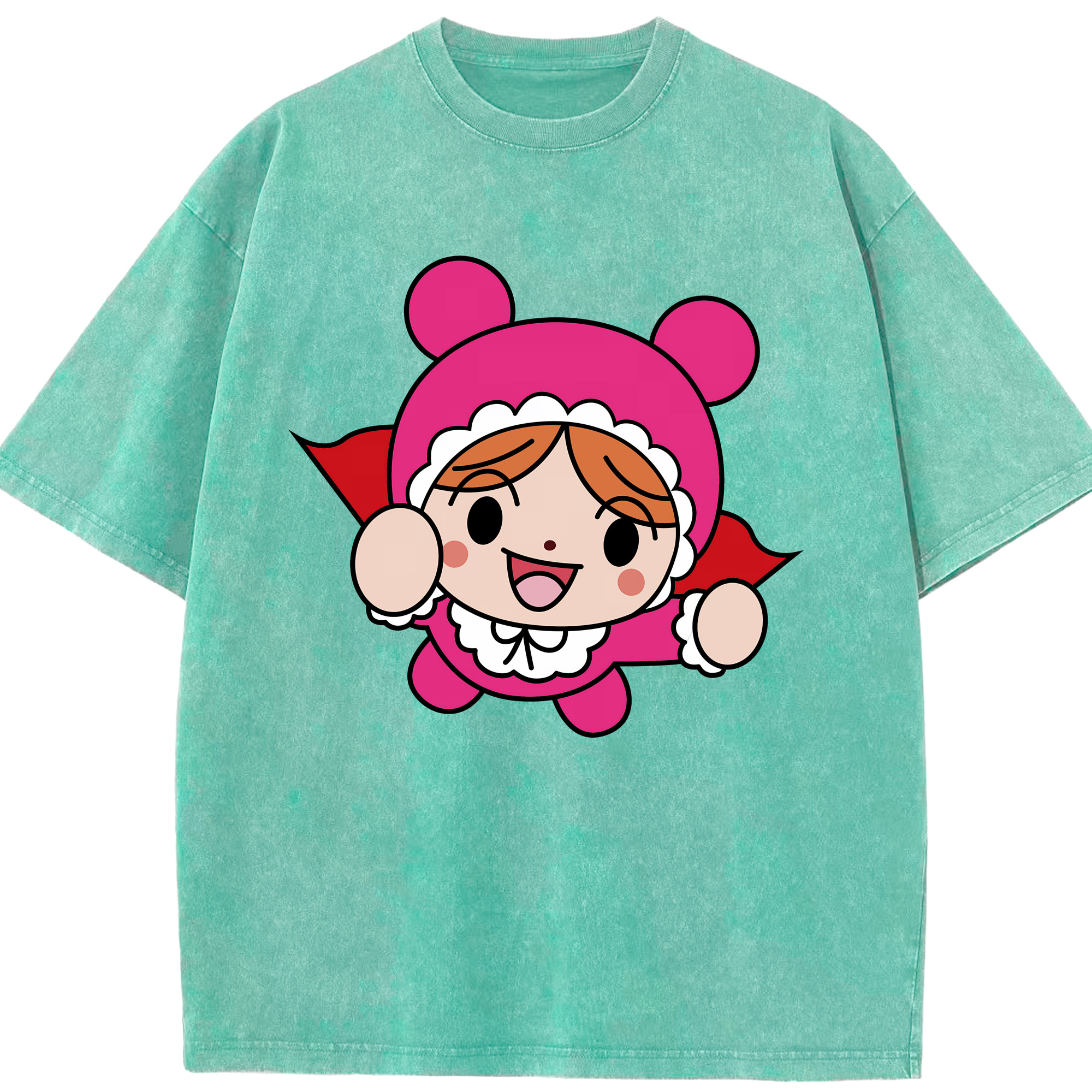 （画像用） アンパンマン Anpanman 綿100% ヴィンテージ風 半袖Tシャツ（フロントプリント）